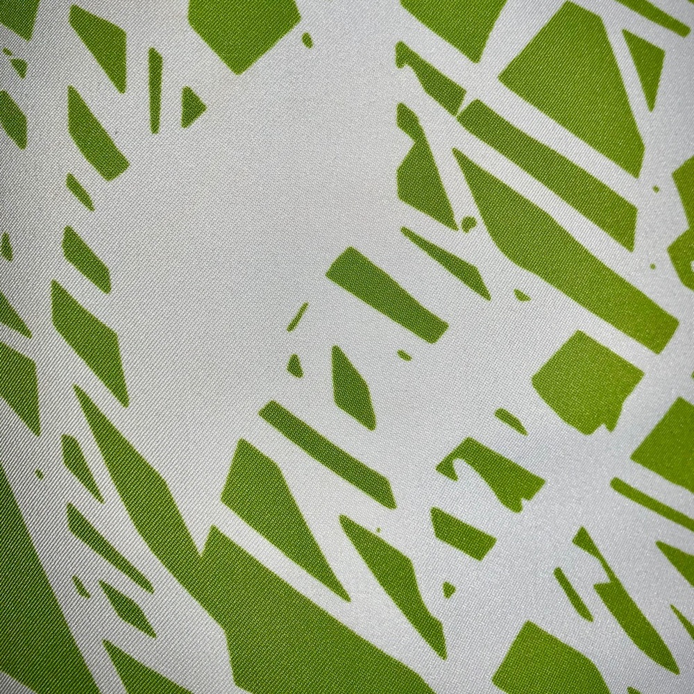 Green and White Printed Dress - Picture 6 of 7